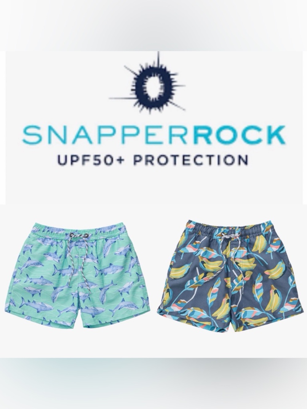 SNAPPER ROCK Bundle of Boys Volley Board Shorts - 3-4Y